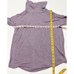 Rachel Zoe Women's Cowl Neck Long Sleeve Sweater Heathered Purple Size Medium Photo 7