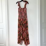 Farm Rio NWT Anthropologie + Rio Mango Trees Smocked Bodice Maxi Dress in Mango Trees Photo 3