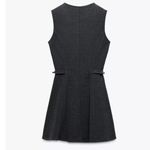 ZARA  NWT side buckle metal detail mini dress Photo 4