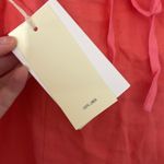 WILFRED Stanza Dress Linen Mini Puff Sleeve Coral Salmon Pink Corset XXS Aritzia Photo 6