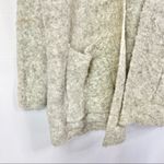Free People  Gray Phantom Cozy Wool Blend Mid Length Oversized Cardigan M Photo 6