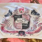 ONE OF A KIND air vintage sneaker print reworked y2k white tube top Photo 1