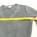 Crippen Womens Navy Blue V Neck 100% Cotton Long‎ Sleeve Textured Knit Sweater M Size M Photo 6