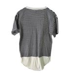 J.Crew  Striped Bodysuit Top Nautical Casual Layering Tee‎ Shirt L Photo 5