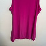 The Limited  Sleeveless Blouse Magenta Pink Photo 8