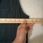 Calvin Klein Jeans Calvin Klein Dark Green Emerald Sleeveless Blouse Photo 4