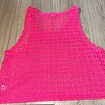 PINK - Victoria's Secret Victorias secret Pink Crochet Sleeveless tank Top shirt Photo 1