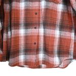 Amazon Womens L Plaid Long Sleeve Button Down Shirt Photo 4
