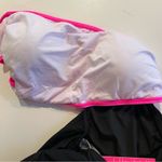 Younique Shark Bite One Shoulder Swimsuit Removable Padded Cups Women’s Large Pink Photo 6