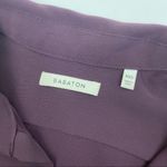 Babaton  Aritzia Mini Shirtdress: Plum Wine Photo 11