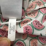 J.Crew Watermelon Print Sleeveless Button down Blouse Women’s size XS summer Photo 5