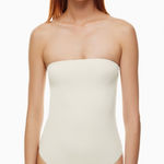 Babaton  Aritzia Cream Strapless Contour Bodysuit Medium Photo 0