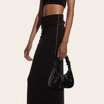 JW Pei Gabbi Ruched Hobo Handbag - Black Photo 1