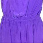 Amanda Uprichard  Purple Strapless Silk Dress Size S Photo 3