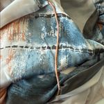 Robert Rodriguez  Orange and Black Midi Dress Photo 11