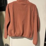 Hippie Rose  Pink Quarter-Zip Sweatshirt Photo 6