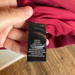 WAYF NWT  Romee Deep Red Ostrich Feather blazer Photo 4