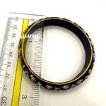 Blue beaded Indian mirrored bangle bracelet Photo 3