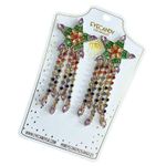 Eye Candy Los Angeles Celestial Star Statement Multicolor Earrings Photo 3