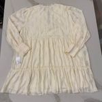 Ophelia Roe NWT Romantic Tiered Ruffle Long Sleeve Dress Women's Size 1X Cream Photo 9
