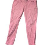 BDG Pink Pinstripe Ankle Zipped Jeans Size 28 Photo 0
