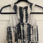 H&M NWT Black & White Tie Dye Maxi Dress Photo 10
