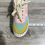 Nicole Miller  New York Brita Colorful Platform Patchwork Sneakers Size 6.5 Photo 11