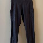 American Eagle AE The Everything Pocket Legging Curvy Spacedye Charcoal Size S Photo 3