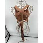 Wilfred Aritzia rose gold Knit Cayenne Strappy Back Halter Crop Top size small Photo 7