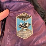 Columbia Women Titanium Purple RuffledBell Sleeve Waterproof Jacket Very New M Photo 12