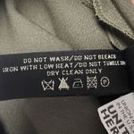 Ralph Lauren  Black Label Wide Leg High Rise Wool Dress Pants Green Preppy Size 6 Photo 6