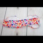 PINK - Victoria's Secret 🔴 PINK Victoria’s Secret Floral Bandeau Top | Size M Photo 2