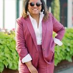 J.Crew Alfie Blazer Mauve Pink in Gramercy Twill Stain Top Coat Photo 12