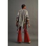 Michael Stars Anthropologie brand  Bohemian Fringed Knit Kimono Size OS Photo 1