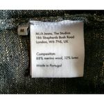 M.i.h Jeans Striped Merino Wool Sweater Metallic Crewneck New M Size M Photo 5