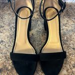 barney's new york Barneys New‎ York Women's Black Satin Party Heels EU 37 1/2 Photo 2