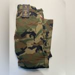 GRINDHOUSE Denim Polyester CARGO PANTS Large Women’s NWT Green Photo 3