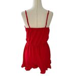 Trixxi  Clothing Company Women Size Small Romper Red 19-791 Photo 3