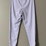 Alphalete Criss Cross 7/8 Length Athletic Leggings in Lilac Pastel Women's S Photo 3