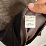 Bailey44 Bailey / 44 American in Paris Turtleneck Dress Taupe Black Womens S Wool Blend Photo 3