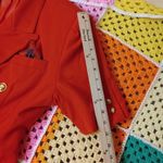 American Vintage Atrium Collection Size 10 Vintage Red Elegant Professional Retro Suit Dress Photo 4