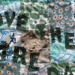 Comfort Colors patchwork quilted Notre Dame blue shirt Photo 7