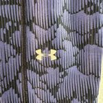Under Armour  XS Compression Leggings Blue Black All Over Print Full Length Pants Photo 3