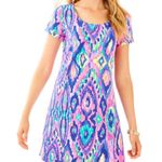 Lilly Pulitzer  Tammy UPF 50 Neon Short Sleeve Dress Photo 0