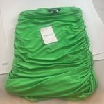 Forever 21  - bright green skirt. Cinches on the sides. NWT size Xsmall. Photo 0