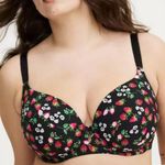 Torrid Curve Lightly Lined Strawberry Bra - Size 40DDD Photo 0
