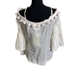 #317 FIGUE The Anita Cotton Top White Photo 2