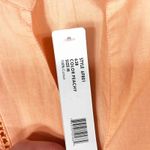 August Silk Medium Top Orange Peach Eyelet Embroidered Sleeveless Tunic 840 Photo 8