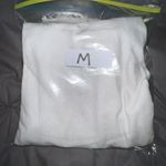 Pistola WOMEN WHITE OUT RIPPED DESTROYED CROP RAW HEM JEANS STYLE P8641-WH SZ 27 Photo 11