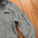 Patagonia women’s 1/4 Zip Better Sweater Heather gray Fleece Jacket SZ M Photo 1